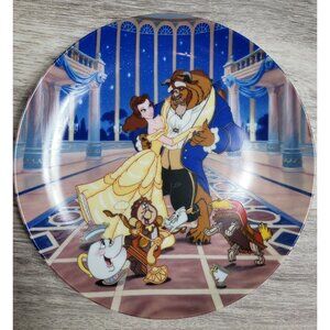 LOVE'S FIRST DANCE Plate Beauty and the Beast Walt Disney Film Movie #1 Knowles